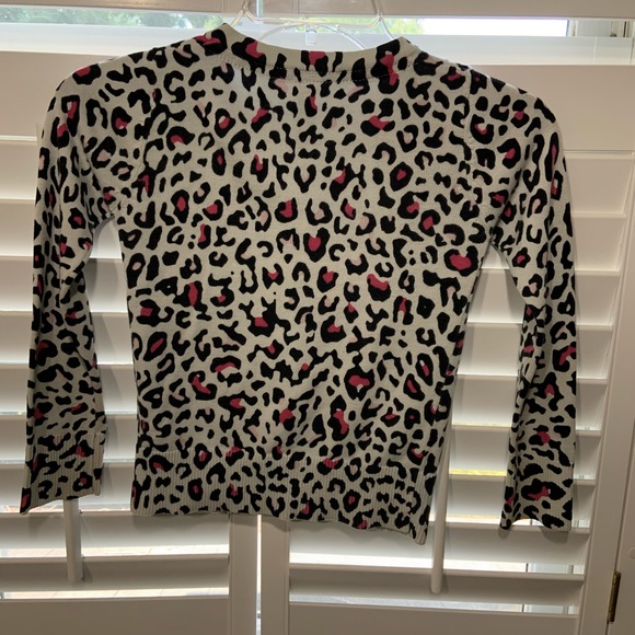 Pink Leopard Youth Sweater - Picture 3 of 4